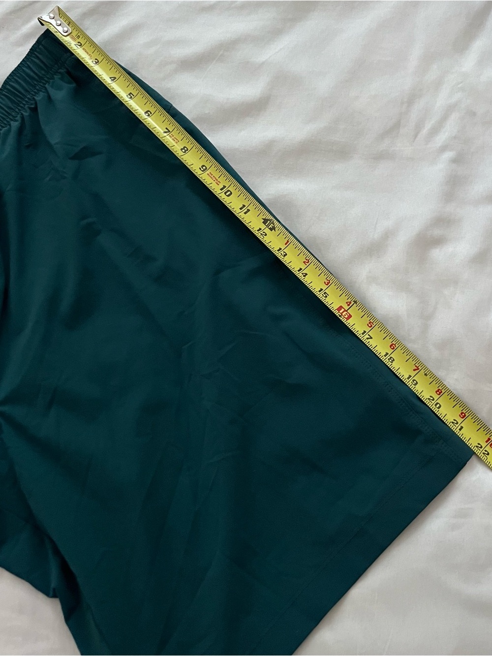 PrAna Vargas Yoga Kelly Green Shorts Athletic Lightweight Elastic Waist XL - Picture 10 of 11